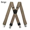 Four Clip Hook X Type Elasticity Suspender